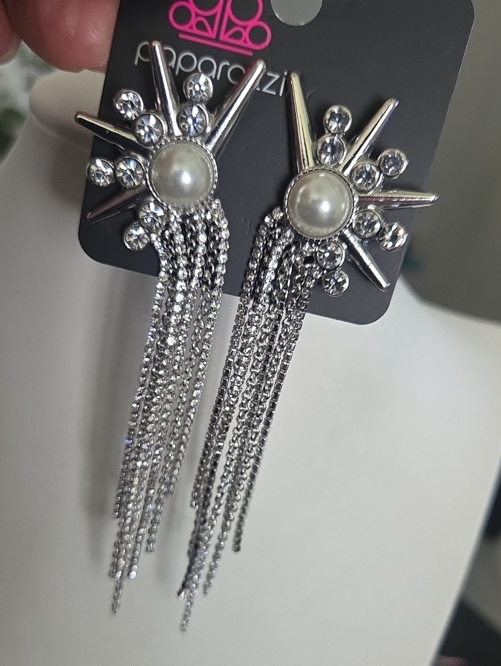 Paparazzi Punk Rock White Bracelet NWT